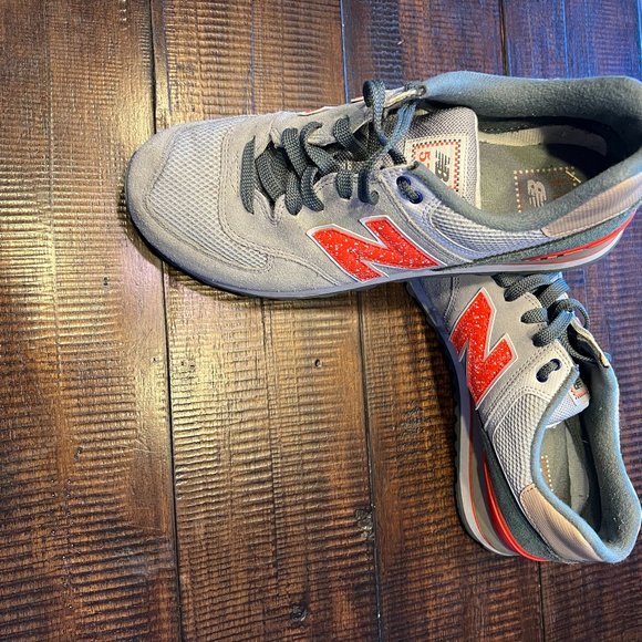 Men's New Balance Encap 9.5 Gray & Orange - Picture 1 of 7